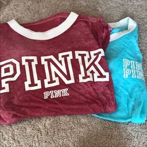 bundle of 2 pink shirt